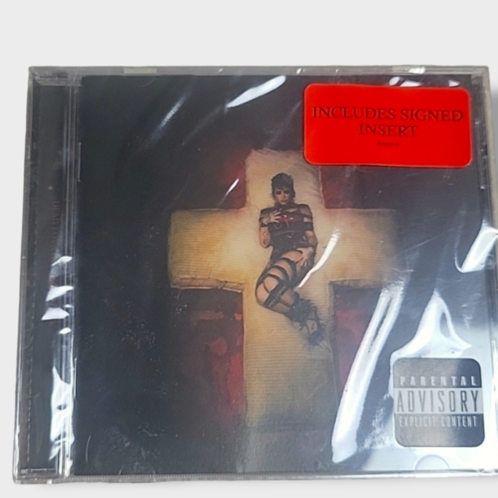 Demi Lovato Holy FVCK Album CD with Signed Insert (Unopened)